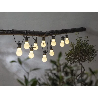 Afbeelding van Prikkabel 405cm met 10 lampjes Warm Wit Tuinverlichting