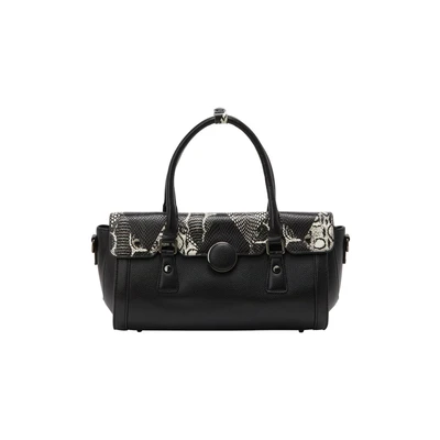 Afbeelding van faina Handtas, Dames, Maat: One Size, Black brown
