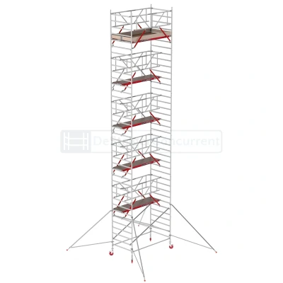 Afbeelding van Rolsteiger Altrex RS TOWER 42 SafeQuick L250xB135 12.20m werkhoogte Houten platform