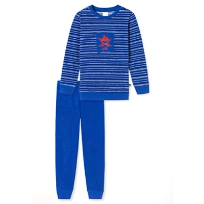 Afbeelding van Schiesser Jongens pyjama 177840 819 royal