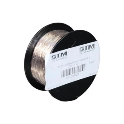 Afbeelding van CuSi3 draad 0,8 mm 1 kg lasdraad D100 spoel rol 2.1461 voor mig solderen