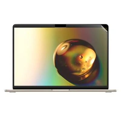Afbeelding van kwmobile screenprotector geschikt voor Apple Macbook Air 13.6 M3 2024 A3113 Schermfolie laptop Displayfolie mat