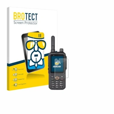 Afbeelding van BROTECT Screenprotector voor Inrico T320 Folie Beschermfolie Beschermglas transparant