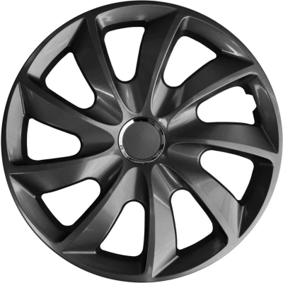 Afbeelding van NRM Stig Wieldoppen 13 inch set van 4x Grafiet