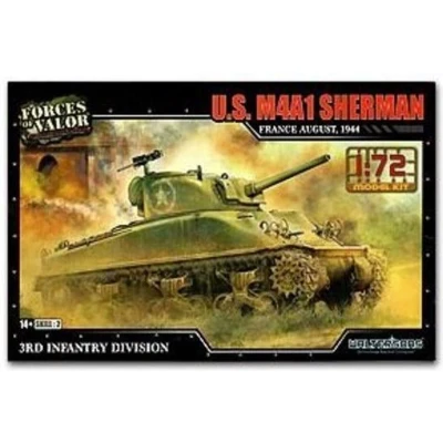 Afbeelding van Forcesofvalor Sherman M4a1 France 1944 1:72