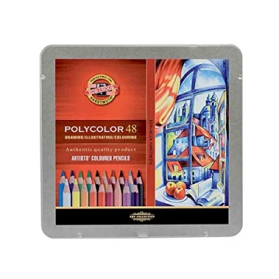 Afbeelding van KOH I NOOR Polycolor kunstenaars kleurpotloden (48 stuks)