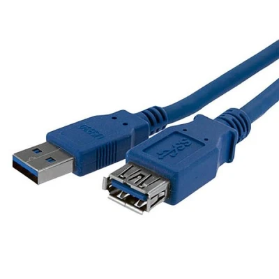 Afbeelding van StarTech.com 1m SuperSpeed USB 3.0 Verlengkabel A naar Blauw M/F