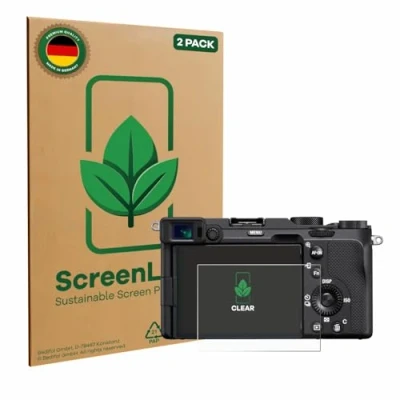Afbeelding van ScreenLeaf Screenprotector voor Sony A7C Duurzame schermbescherming Folie Beschermfolie transparant (2 Stuks)