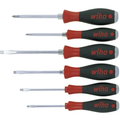 Afbeelding van Wiha 530 HK6 SoftFinish 6 delige schroevendraaierset