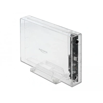 Afbeelding van Delock Externe Behuizing voor 3,5″ SATA HDD met USB Type C™ Jack t