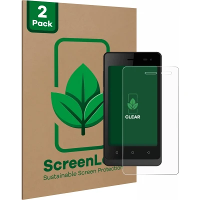Afbeelding van ScreenLeaf Screenprotector voor Logicom Wave 2 Duurzame schermbescherming Folie Beschermfolie transparant (2 Stuks)
