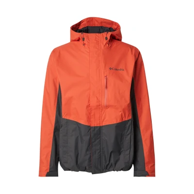 Afbeelding van Columbia Pouring Adventure 3 herenjas, waterdichte regenjas, Zing, Shark, XL