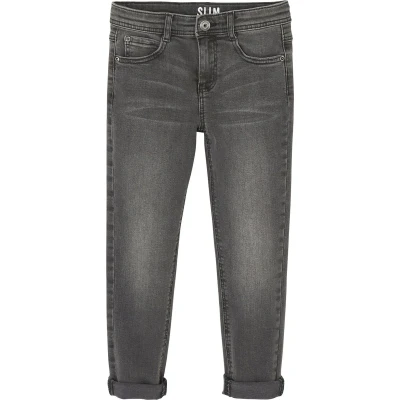 Afbeelding van Vertbaudet Slim fit jongensjeans Morphologik &quot;waterless&quot; heupomtrek SMALL