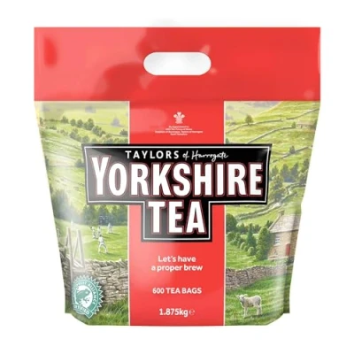 Afbeelding van Taylors of Harrogate Yorkshire, Té Nero 600 bustine di tè, tipo tè Assam 1 eenheid