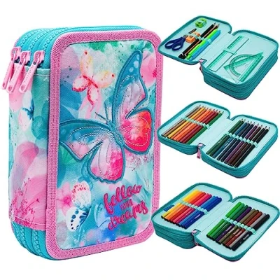 Afbeelding van Colorino F067654, etui Jumper 3 Dreams, meerkleurig