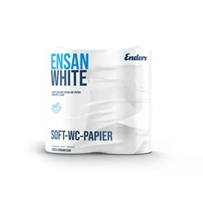Afbeelding van Enders toiletpapier 4 rollen SOFT WC voor draagbare campingtoiletten 2 sluiers 300 vellen #5005