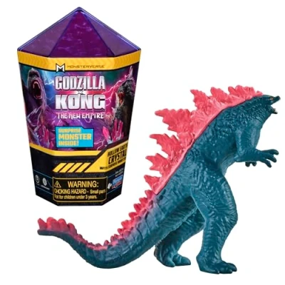 Afbeelding van MonsterVerse Godzilla x Kong, figuur 5 cm, in kristal en gel, willekeurig model, voor kinderen vanaf 4 jaar, MN302