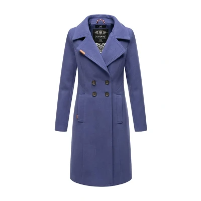Afbeelding van Navahoo Mantel, Dames, Maat: Small, Blue violet