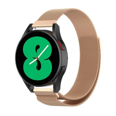 Afbeelding van Garmin Vivoactive 4 / 4L Milanese bandje Champagne goud