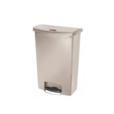Afbeelding van Rubbermaid Slim Jim Front Step Beige Inhoud: 90 liter