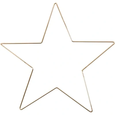 Afbeelding van Creotime Ster 30 X 3 Cm Metaal Goud