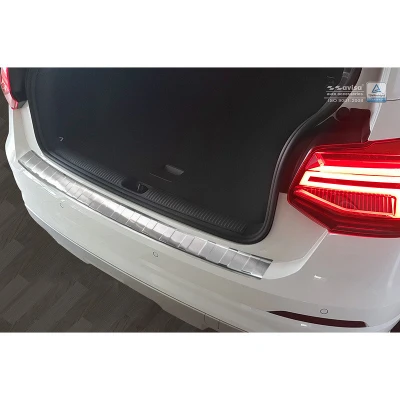 Afbeelding van Avisa RVS Achterbumperprotector passend voor Audi Q2 2016 2020 &#039;Ribs&#039;