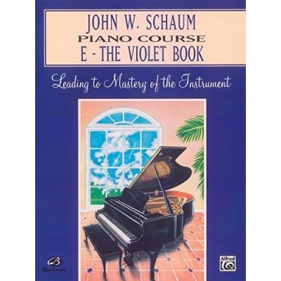 Afbeelding van John w schaum: piano course e the violet book