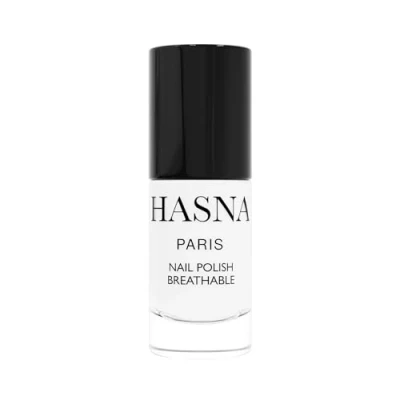 Afbeelding van Hasna Paris Halal nagellak Eco Responsible Glans en lang houdbaar Gemakkelijk aan te brengen 6ml (WIT)