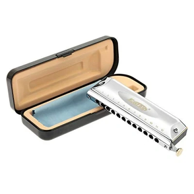 Afbeelding van Easttop 12 holes 48 Tune Chromatic Harmonica Key C, muziekinstrument (SR)