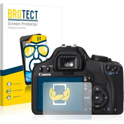 Afbeelding van BROTECT Screenprotector voor Canon EOS 450D Folie Beschermfolie transparant (2 Stuks)