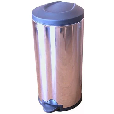 Afbeelding van Prullenbak simplehuman Rond Color Top 30 liter