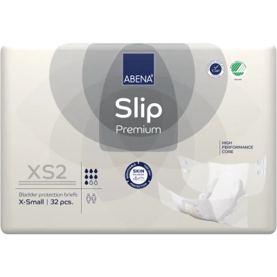 Afbeelding van ABENA Incontinentie Slip Premium XS2 Eendelig Verband ter Bescherming van Zwaar Urineverlies en (Dunne) Ontlasting Perfecte Aansluiting door Flexibele Sluitstrips 32 Stuks
