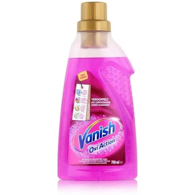 Afbeelding van Vanish Oxi Action Vlekverwijderingsgel zonder chloor verwijdert vlekken,verzorgt kleuren &amp; geuren voor gekleurde was 750ml