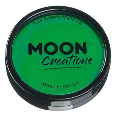 Afbeelding van Moon Creations Professionele watergeactiveerde gezichtsverf Glanzend groen