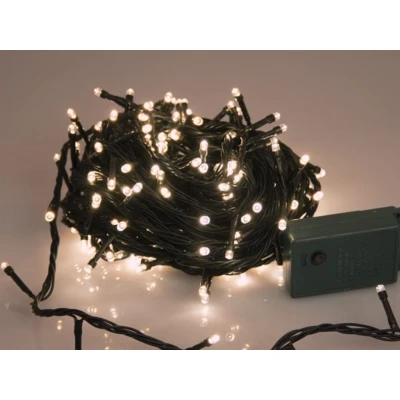 Afbeelding van Sparkle Light LED 16 m 240 arizona witte lampen groene draad modulator