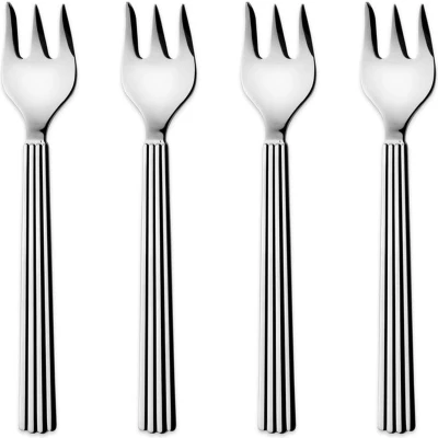 Afbeelding van Georg Jensen Bernadotte taartvork 4 pack