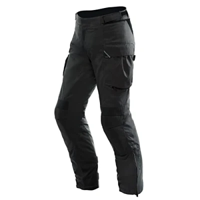 Afbeelding van Dainese Ladakh 3L D Dry Pants, motorfietsbroek, 3 lagen waterdicht, uitneembare thermolaag, motorbroek voor heren, zwart/zwart, 54