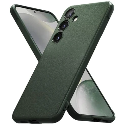 Afbeelding van Ringke Onyx Compatibel met Galaxy S24 Plus Robuust Duurzaam Schokbestendig TPU Hoesje Dark Green
