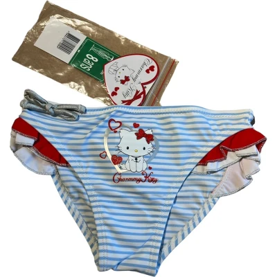 Afbeelding van Hello Kitty bikini broekje Charmmy Kitty, blauw, maat 128