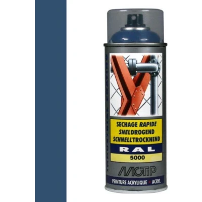 Afbeelding van motip industrial ral 5000 violet blauw 400 ml 07008