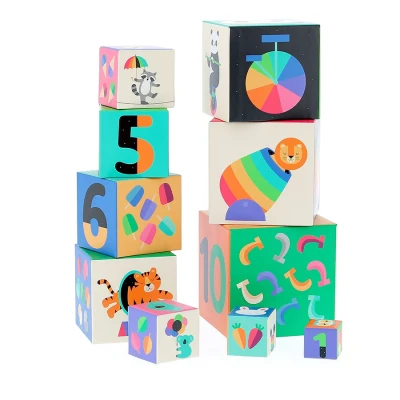 Afbeelding van VILAC stapeltoren regenboog 1 jr+