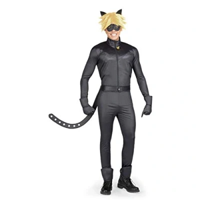 Afbeelding van Kostuums voor Volwassenen Cat Noir My Other Me Multicolour