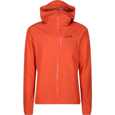 Afbeelding van INOV8 Stormshell Full Zip V2 Regenjack Heren 20.000 Fiery Red M