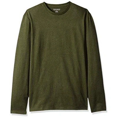 Afbeelding van Amazon Essentials Slim fit T shirt met lange mouwen Olive Heather,