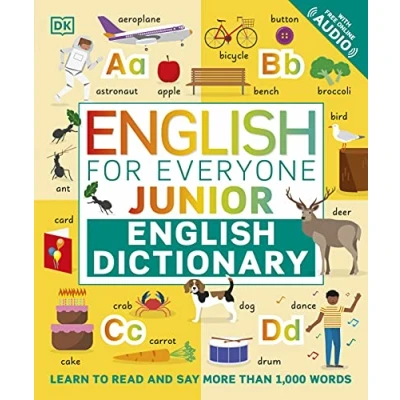 Afbeelding van English for Everyone Junior Dictionary: Learn to Read and Say More than 1,000 Words