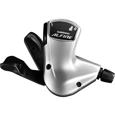 Afbeelding van Shimano Schakelset Alfine Sl 7000 8 Rubber Zilver/zwart 3 delig