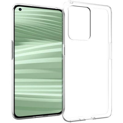 Afbeelding van Realme GT2 Pro Hoesje Siliconen en TPU (zacht) Accezz Softcase/Backcover Transparant Telefoonhoesje