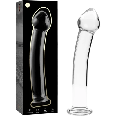Afbeelding van NEBULA SERIES BY IBIZA MODEL 11 DILDO BOROSILICATE GLASS 16 X 3 CM CLEAR