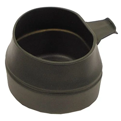 Afbeelding van Vouwbeker Fold A Cup van WILDO olijfgroen 200 ml