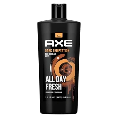 Afbeelding van Axe Dark Temptation 3 in 1 Douchegel